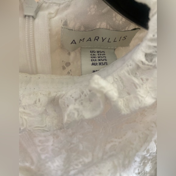 Lace Peplum Top - Picture 4 of 4